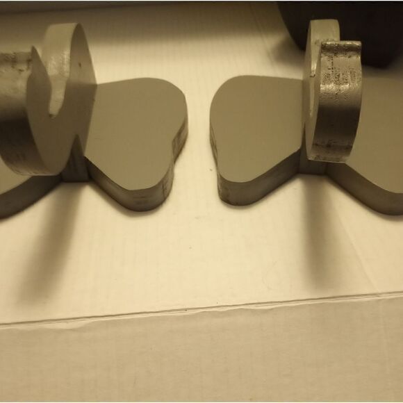 Handmade wooden elephant wall hangers - Picture 2 of 8